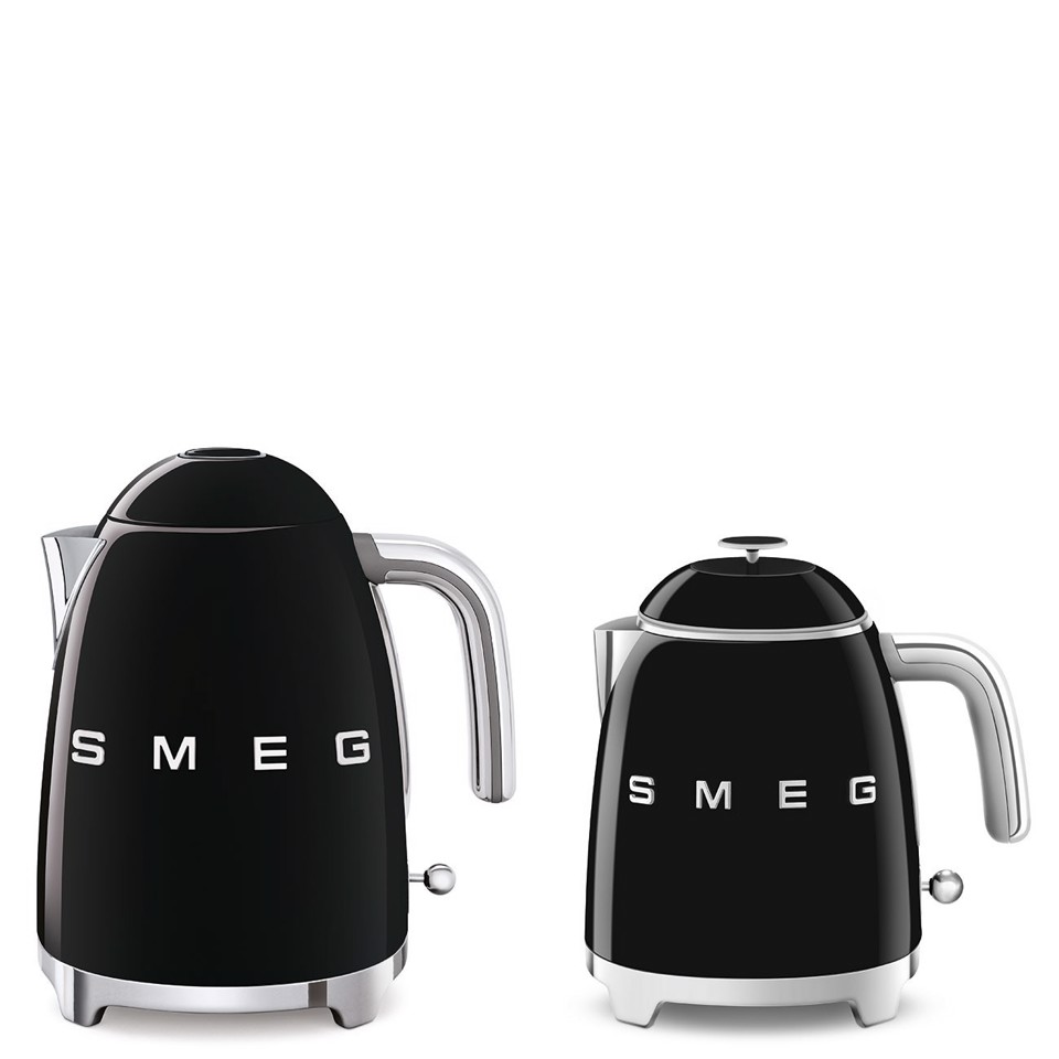 Smeg Mini Bollitore 50's Style – Nero LUCIDO – KLF05BLEU