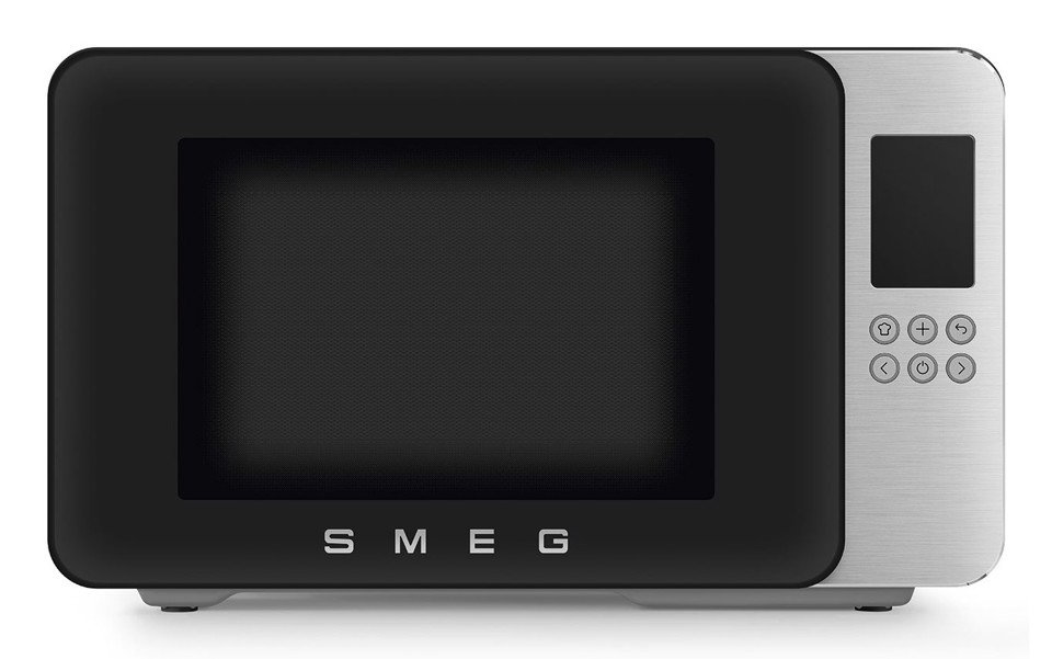 Smeg MOC01BLMEU forno a microonde Nero Microonde con grill Superficie piana 29 L 1450 W
