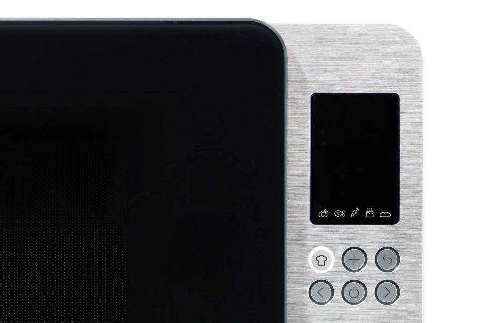 Smeg MOC01BLMEU forno a microonde Nero Microonde con grill Superficie piana 29 L 1450 W