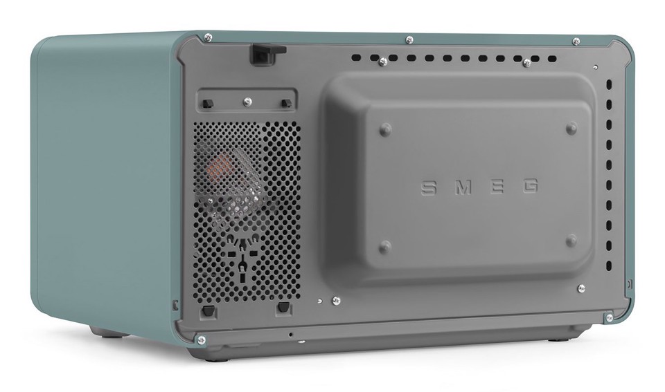 Smeg MOC01EGMEU forno a microonde Verde Microonde con grill Superficie piana 29 L 1450 W