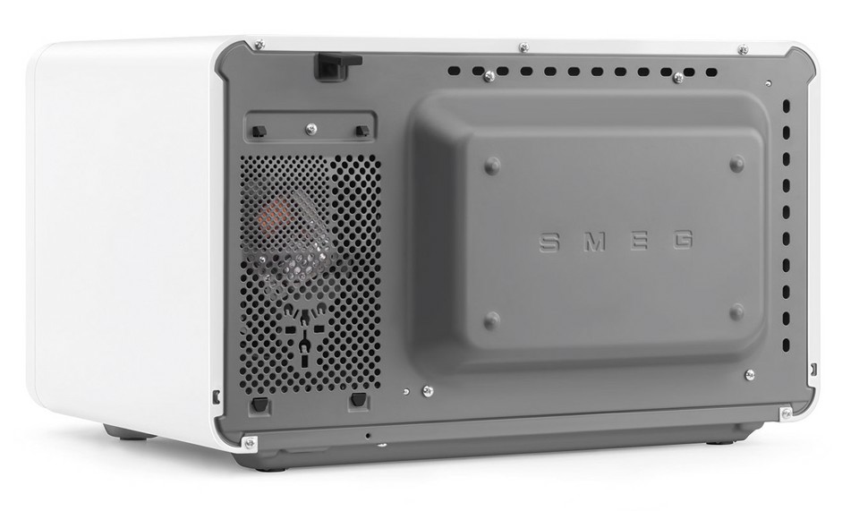 Smeg MOC01WHMEU forno a microonde Bianco Microonde con grill Superficie piana 29 L 900 W