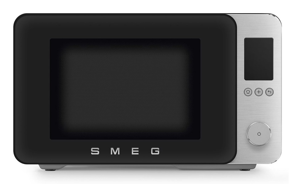 Smeg MOC02BLMEU forno a microonde Nero Microonde combinato Superficie piana 27 L 1450 W