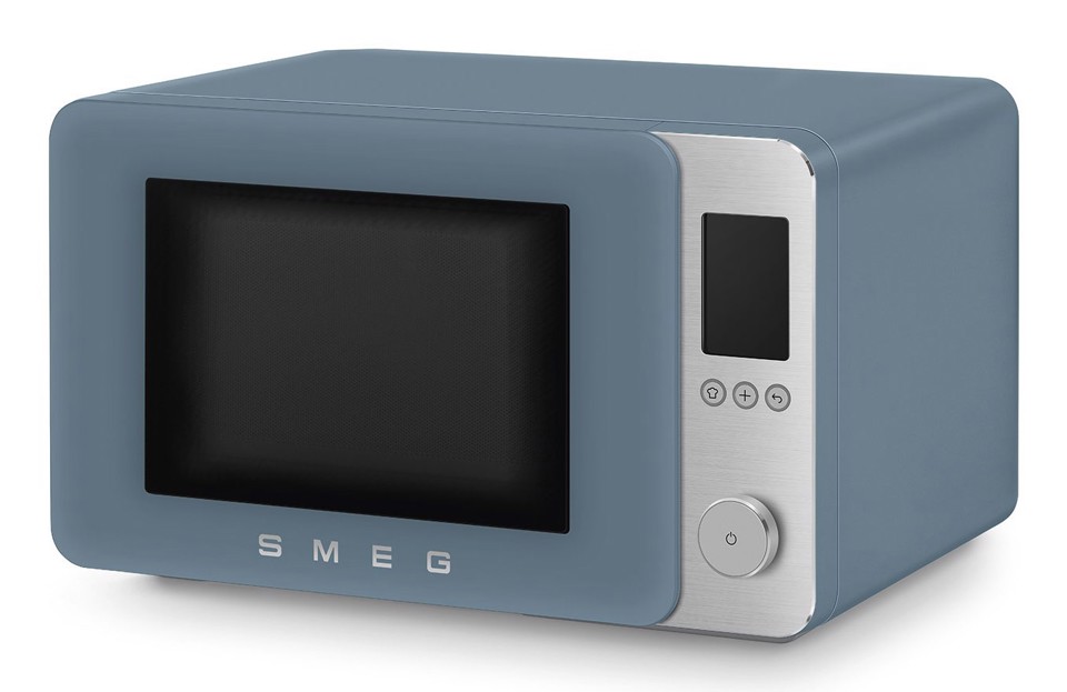 Smeg MOC02SBMEU forno a microonde Blu Microonde combinato Superficie piana 27 L 1450 W
