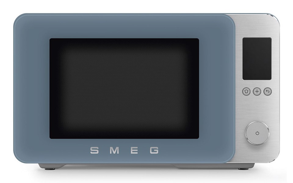 Smeg MOC02SBMEU forno a microonde Blu Microonde combinato Superficie piana 27 L 900 W