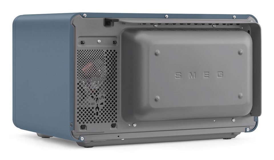 Smeg MOC02SBMEU forno a microonde Blu Microonde combinato Superficie piana 27 L 900 W
