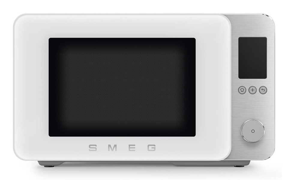 Smeg MOC02WHMEU forno a microonde Bianco Microonde combinato Superficie piana 27 L 1450 W