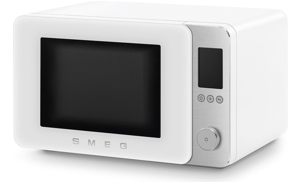 Smeg MOC02WHMEU forno a microonde Bianco Microonde combinato Superficie piana 27 L 1450 W