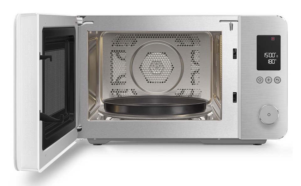 Smeg MOC02WHMEU forno a microonde Bianco Microonde combinato Superficie piana 27 L 1450 W