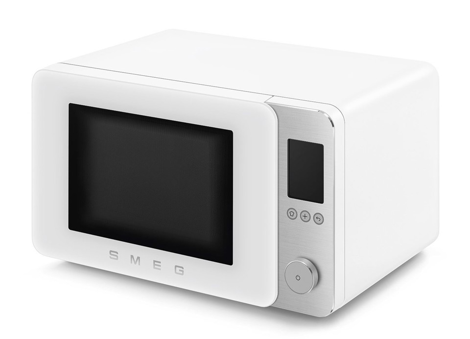 Smeg MOC02WHMEU forno a microonde Bianco Microonde combinato Superficie piana 27 L 1450 W