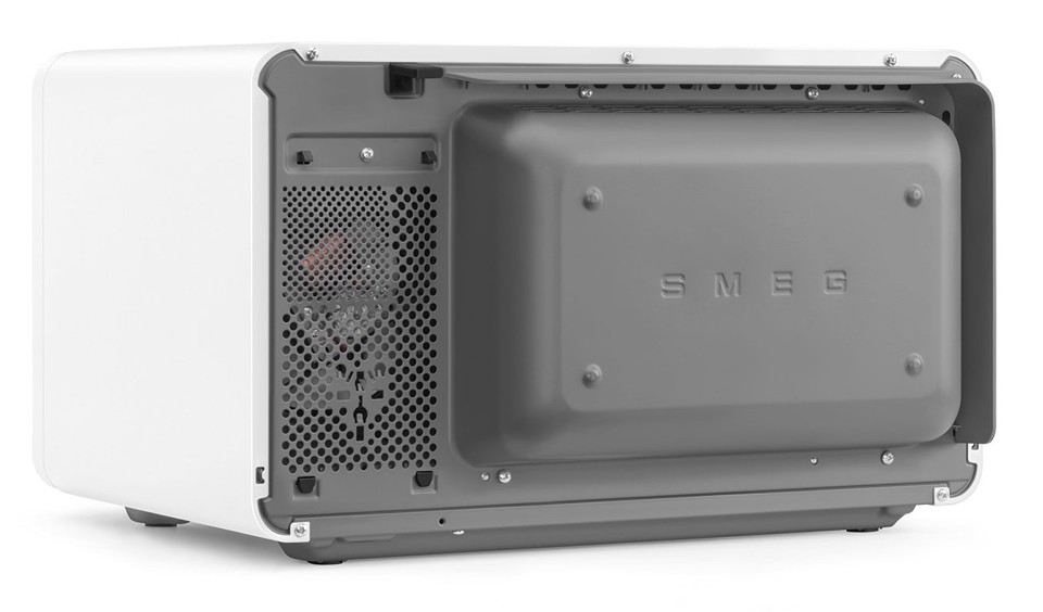 Smeg MOC02WHMEU forno a microonde Bianco Microonde combinato Superficie piana 27 L 1450 W