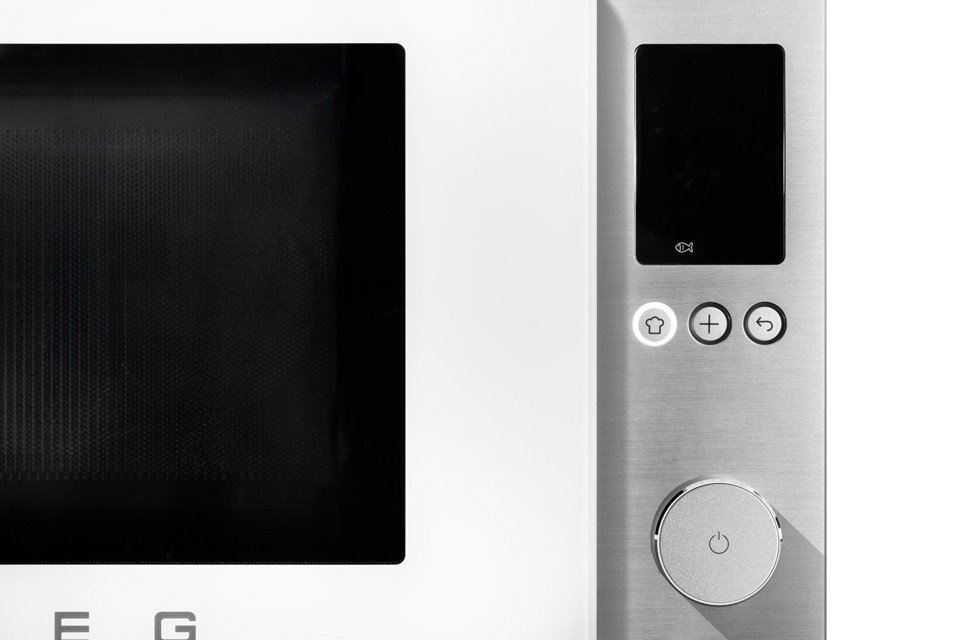 Smeg MOC02WHMEU forno a microonde Bianco Microonde combinato Superficie piana 27 L 1450 W