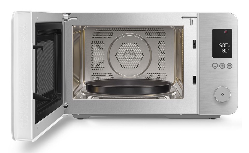 Smeg MOC02WHMEU forno a microonde Bianco Microonde combinato Superficie piana 27 L 900 W