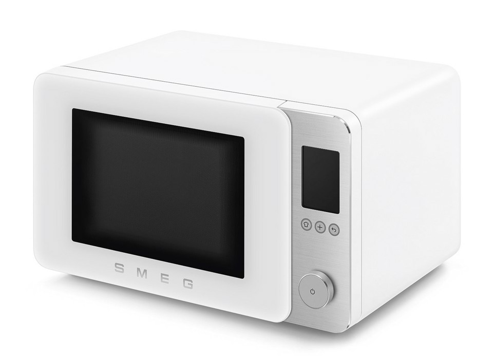 Smeg MOC02WHMEU forno a microonde Bianco Microonde combinato Superficie piana 27 L 900 W