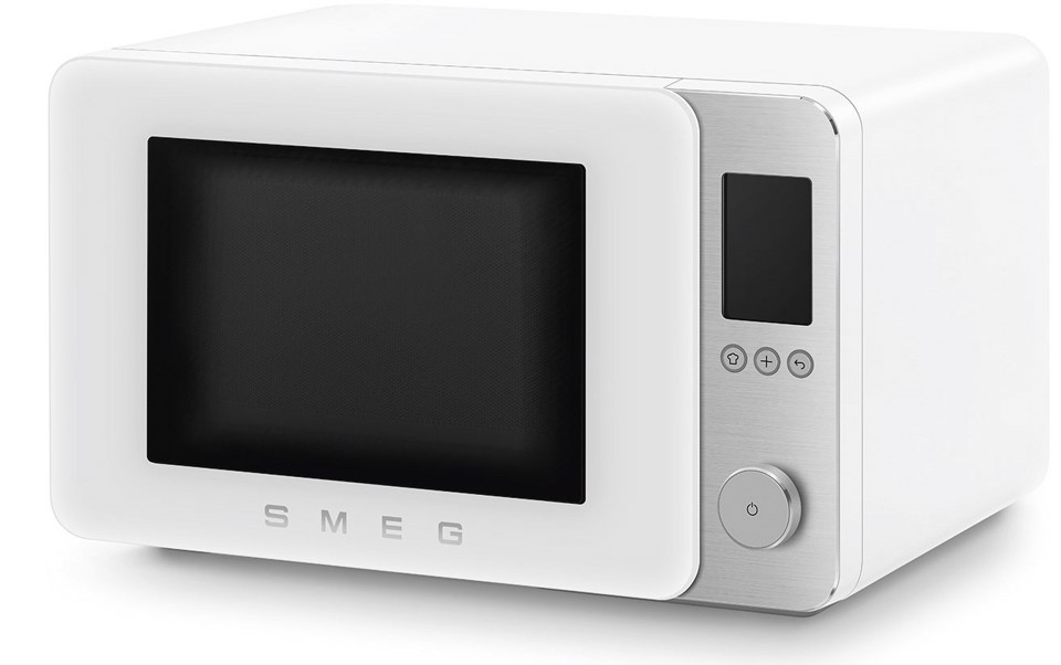 Smeg MOC02WHMEU forno a microonde Bianco Microonde combinato Superficie piana 27 L 900 W