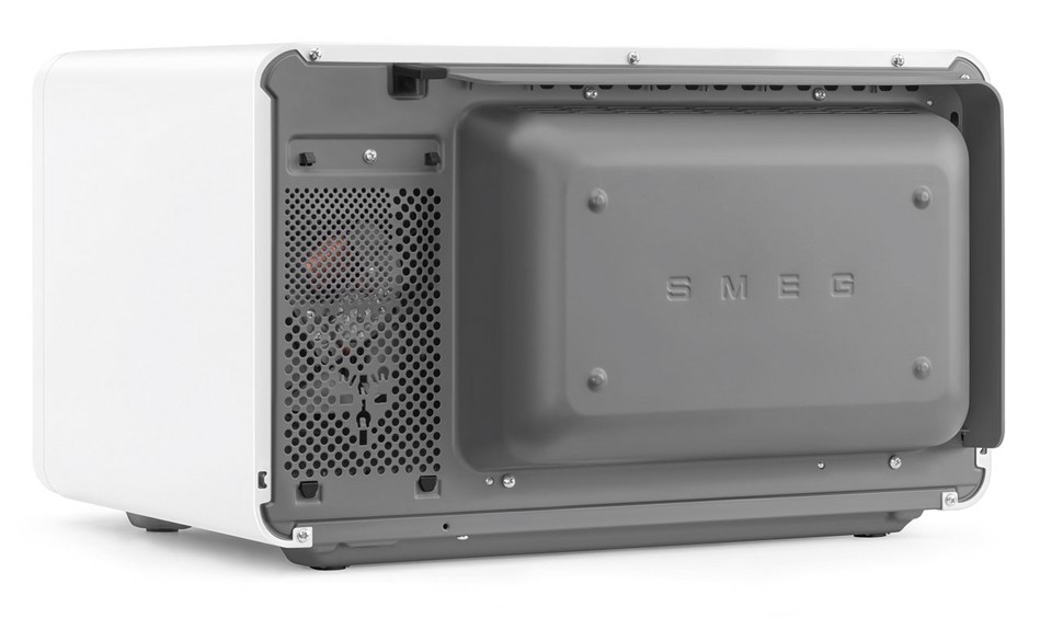 Smeg MOC02WHMEU forno a microonde Bianco Microonde combinato Superficie piana 27 L 900 W