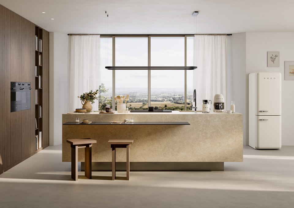 Smeg Montalatte 50's Style – Panna LUCIDO – MFF11CREU