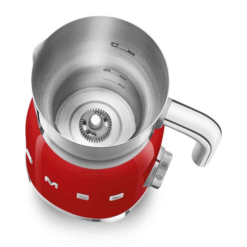 Smeg Montalatte 50's Style – Rosso LUCIDO – MFF11RDEU