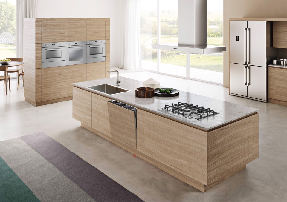 Smeg P261XGH piano cottura Acciaio inox Da incasso 60 cm Gas 4 Fornello(i) Made in Italy