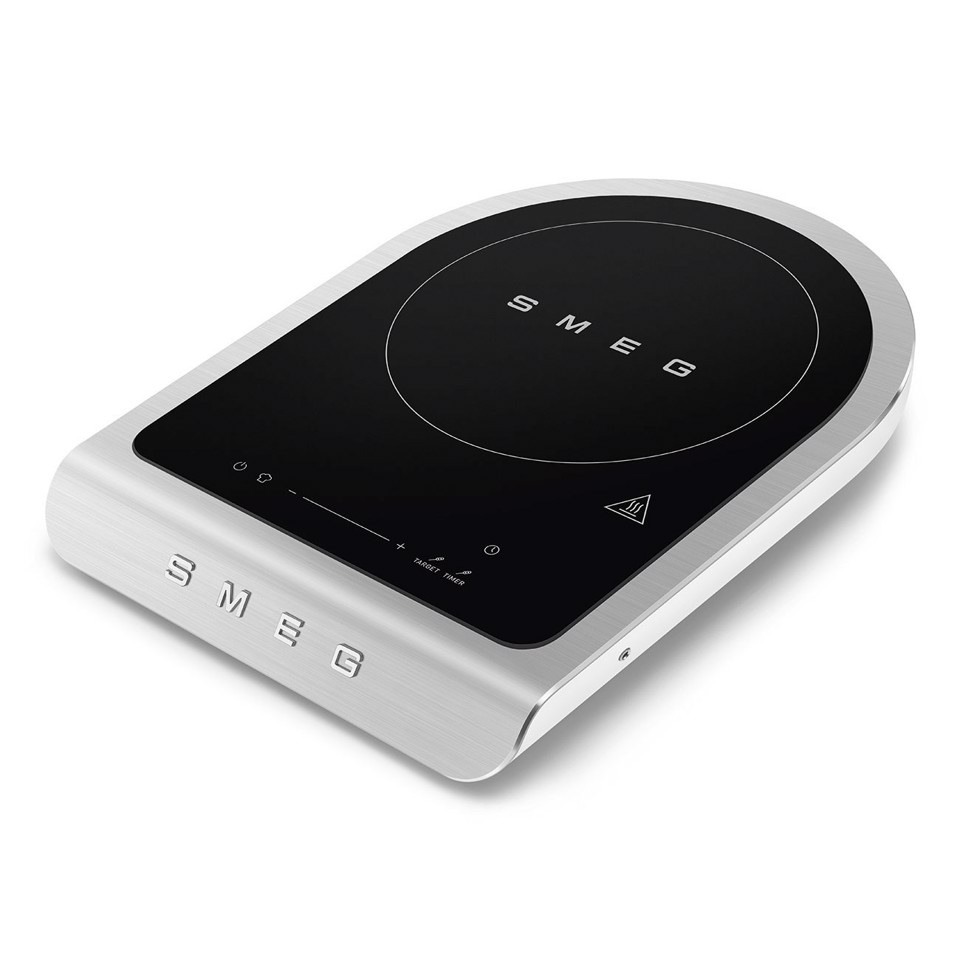 Smeg Piastra a induzione portatile Linea Collezione - Bianco Opaco - PIC01WHMEU