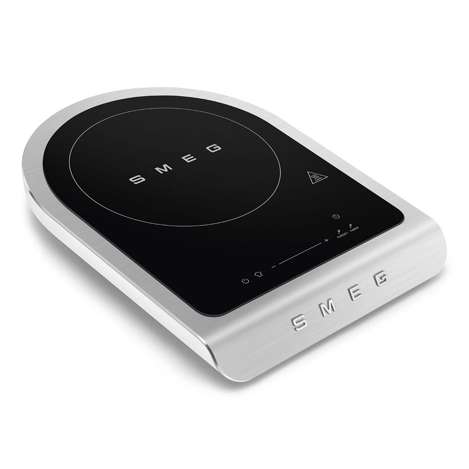Smeg Piastra a induzione portatile Linea Collezione - Bianco Opaco - PIC01WHMEU