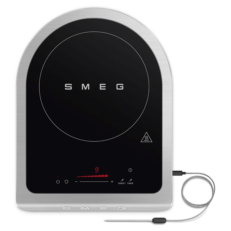 Smeg Piastra a induzione portatile Linea Collezione - Bianco Opaco - PIC01WHMEU