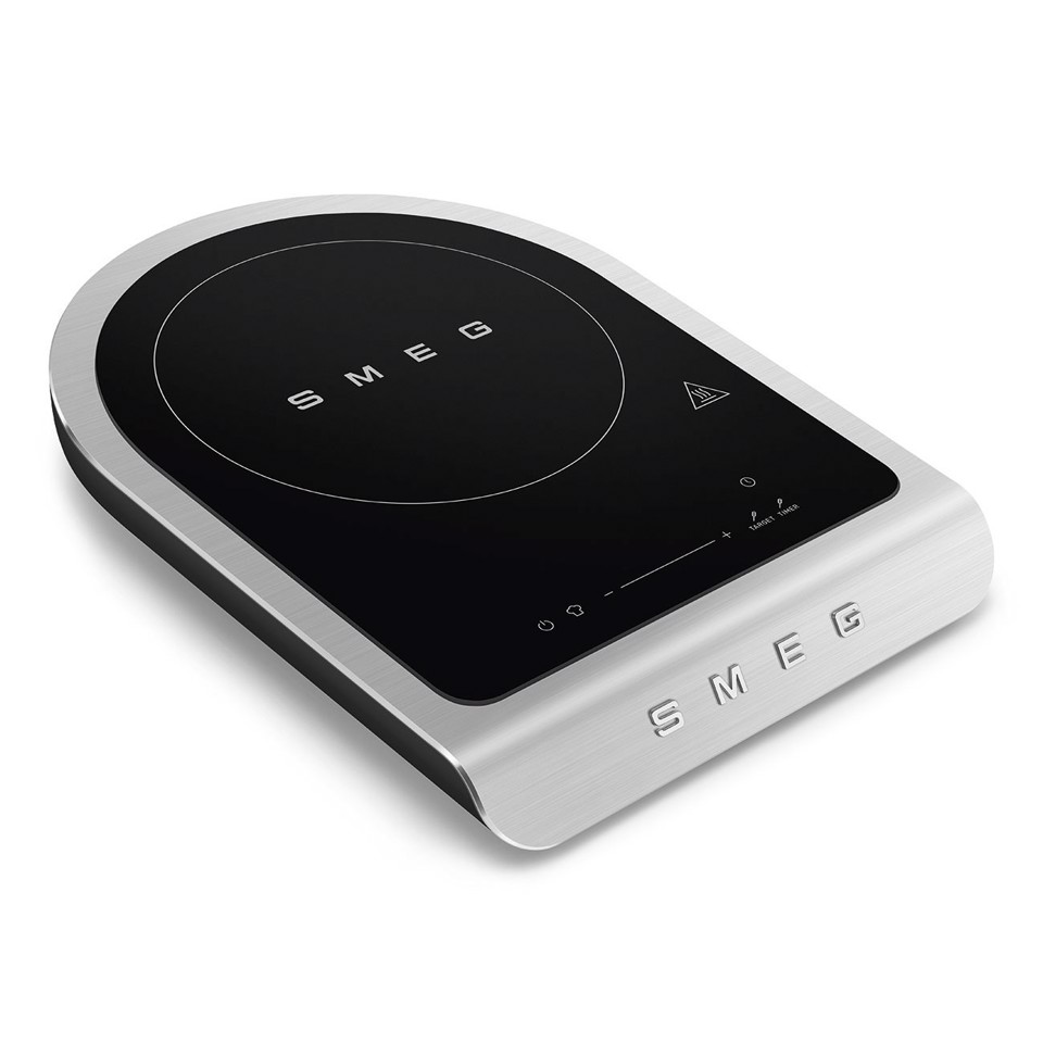 Smeg Piastra a induzione portatile Linea Collezione - Nero Opaco - PIC01BLMEU