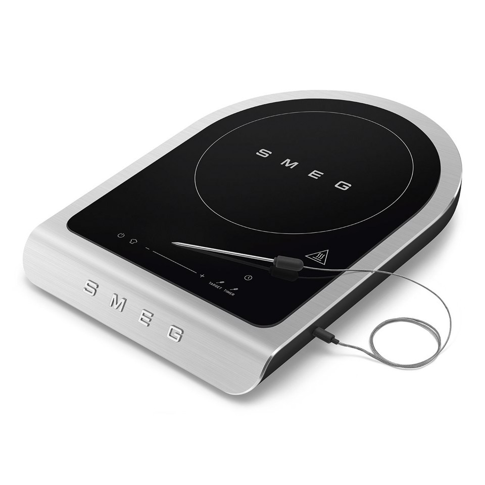 Smeg Piastra a induzione portatile Linea Collezione - Nero Opaco - PIC01BLMEU