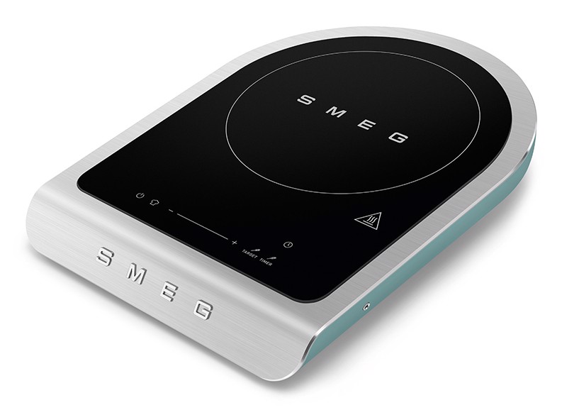 Smeg Piastra a induzione portatile Linea Collezione - Verde Smeraldo Opaco - PIC01EGMEU