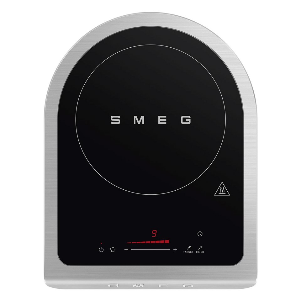 Smeg Piastra a induzione portatile Linea Collezione - Verde Smeraldo Opaco - PIC01EGMEU