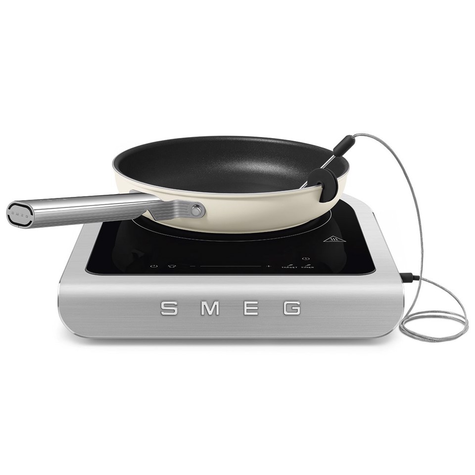 Smeg Piastra a induzione portatile Linea Collezione - Verde Smeraldo Opaco - PIC01EGMEU