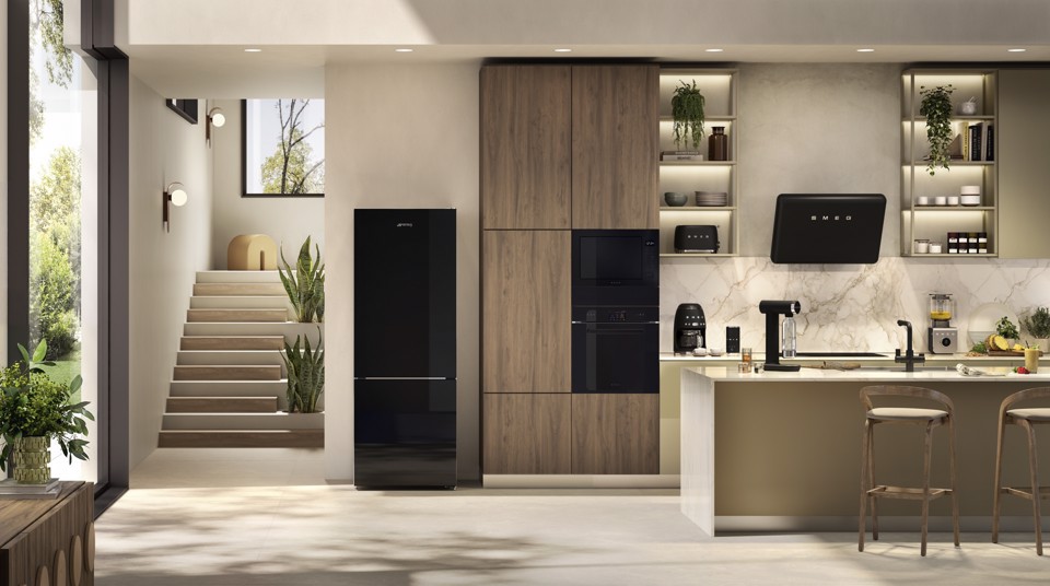 Smeg SKC01BLM gasatore Plastica Nero
