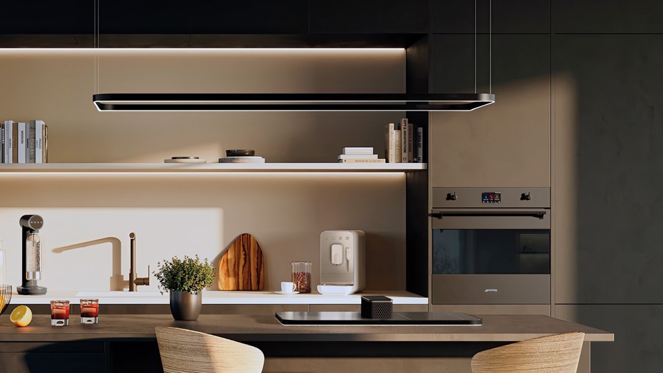 Smeg SKC01BLM gasatore Plastica Nero