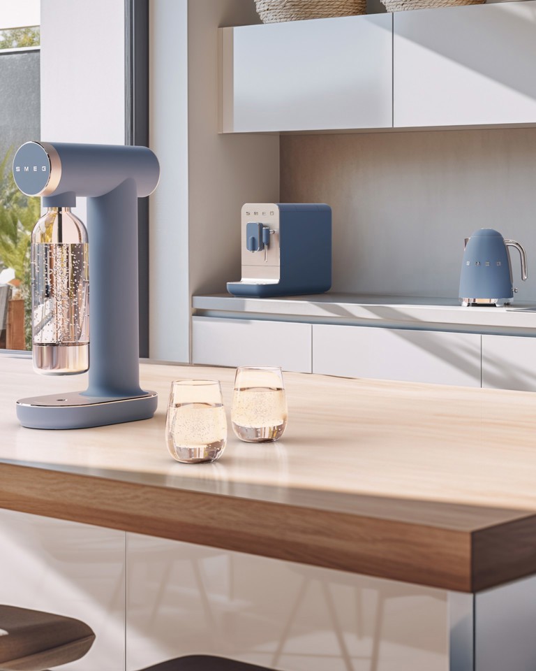 Smeg SKC01SBM gasatore Plastica Blu