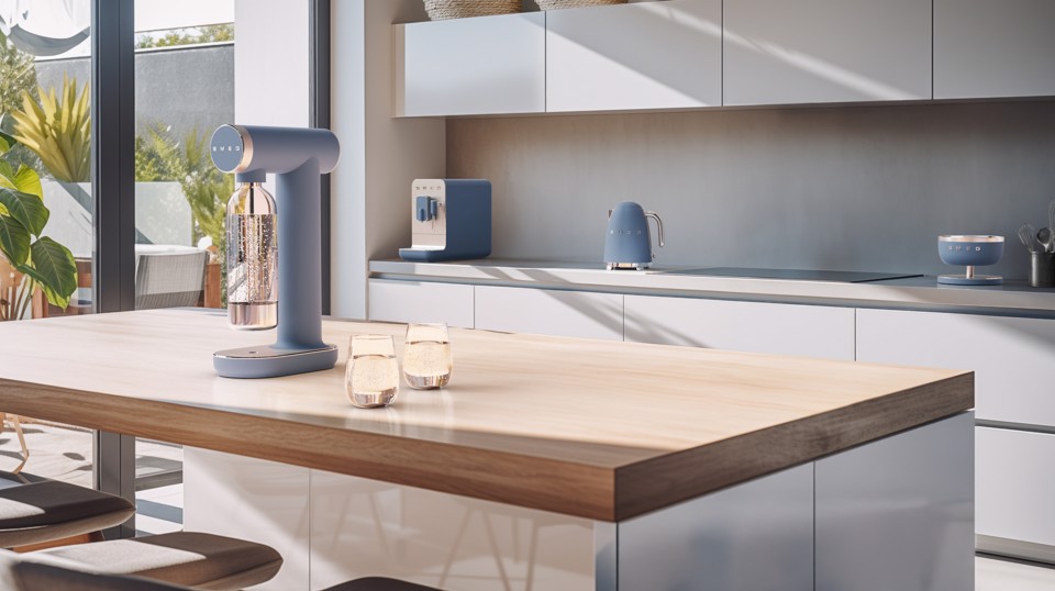 Smeg SKC01SBM gasatore Plastica Blu