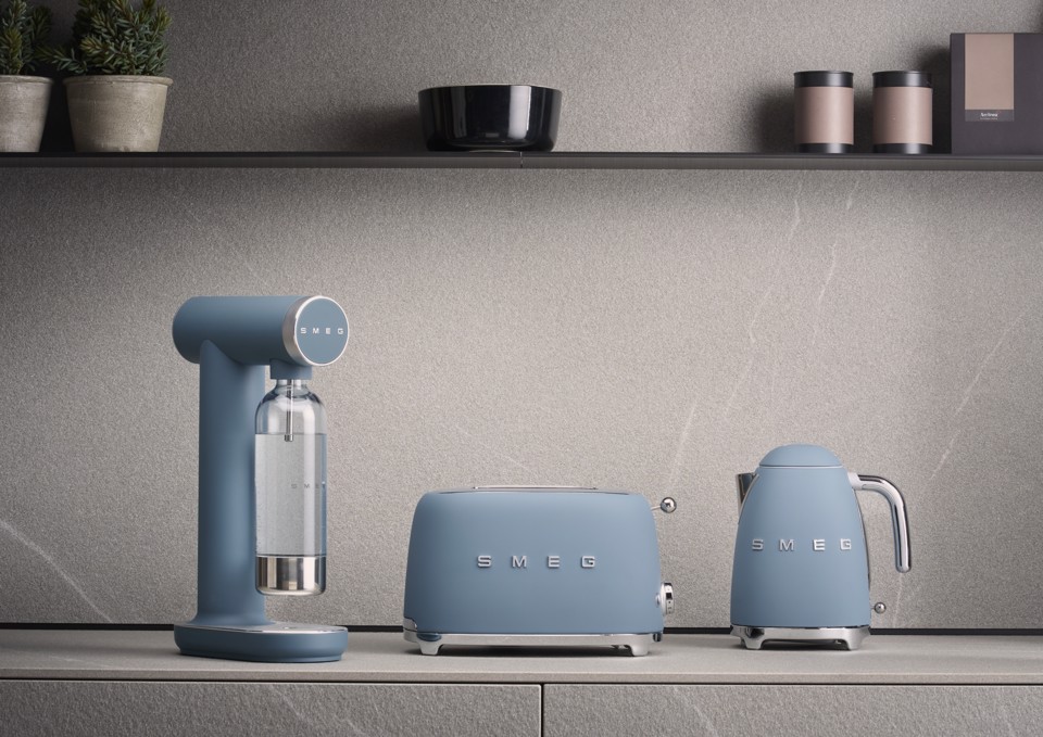 Smeg SKC01SBM gasatore Plastica Blu