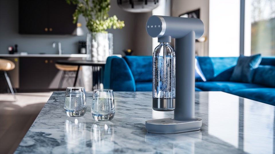 Smeg SKC01SBM gasatore Plastica Blu
