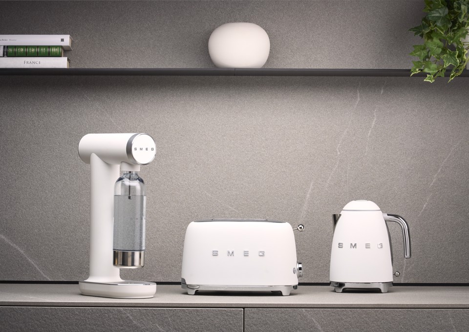 Smeg SKC01WHM gasatore Plastica Bianco