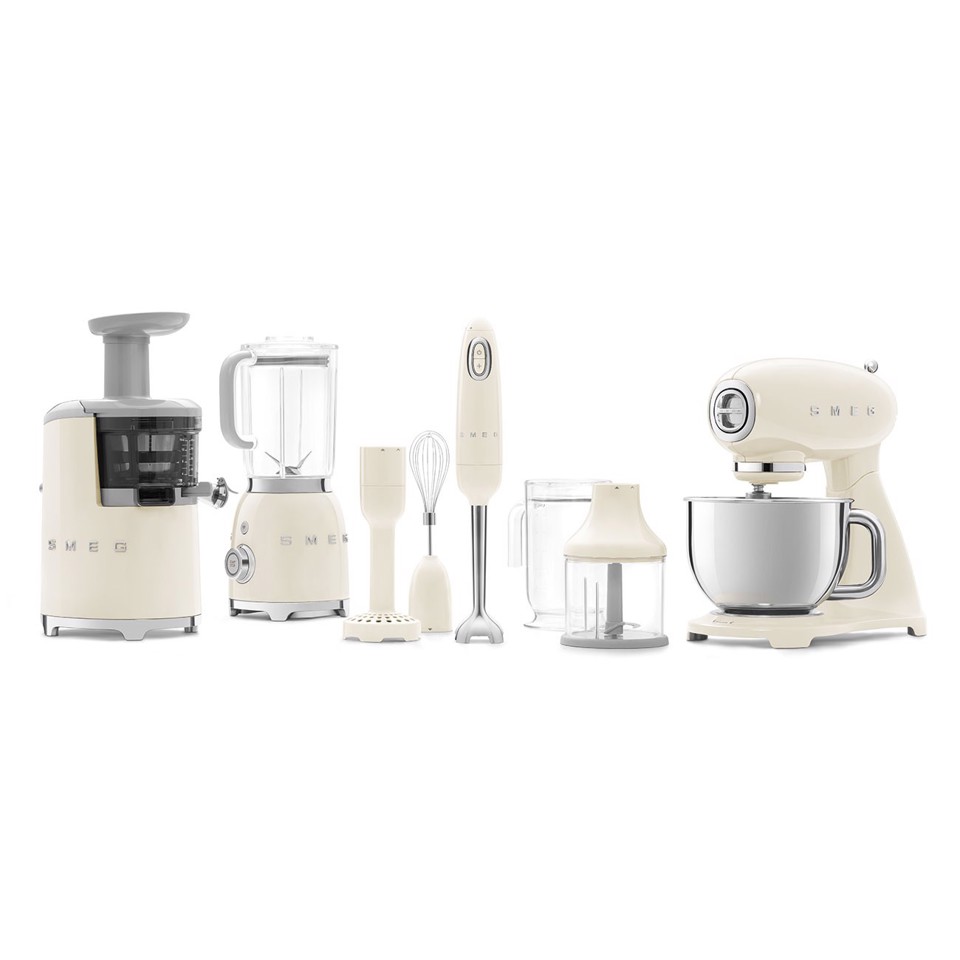 Smeg SMF03CREU sbattitore Sbattitore con base 800 W Crema
