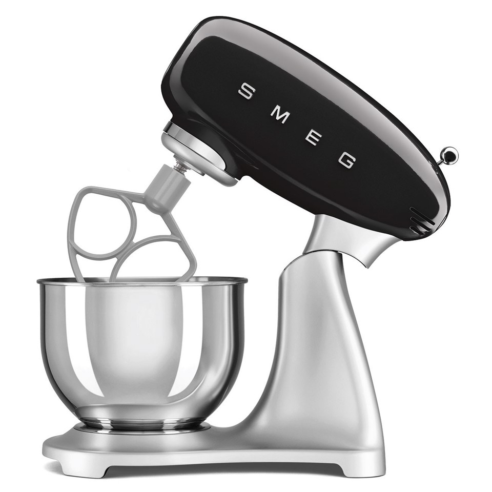 Smeg SMF04BLEU sbattitore Sbattitore con base 800 W Nero