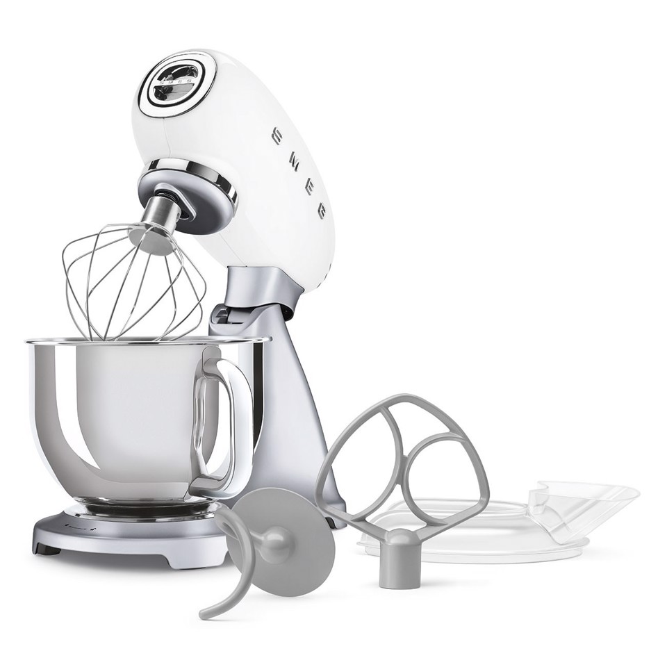 Smeg SMF04WHEU sbattitore Sbattitore con base 800 W Bianco