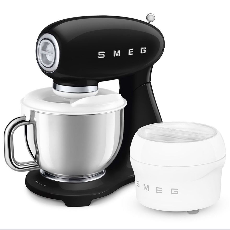 Smeg SMF05BLEU sbattitore Sbattitore con base 1000 W Nero