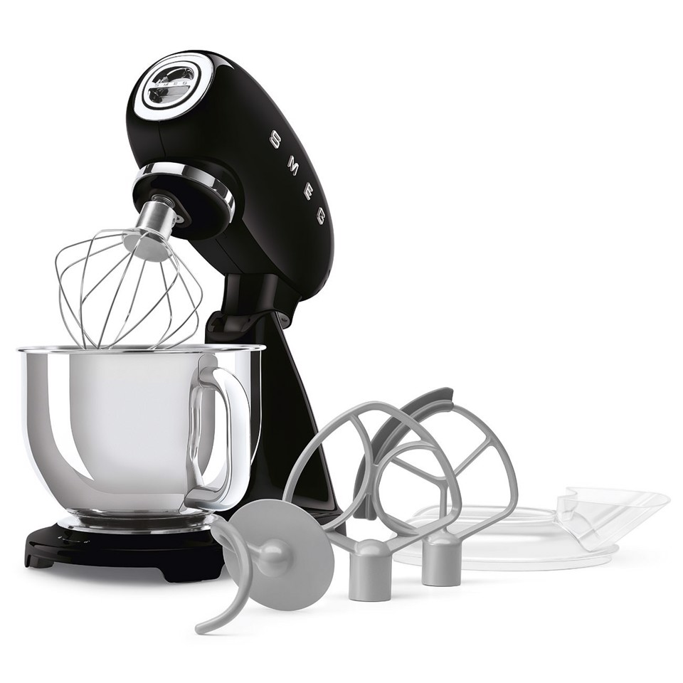Smeg SMF05BLEU sbattitore Sbattitore con base 1000 W Nero