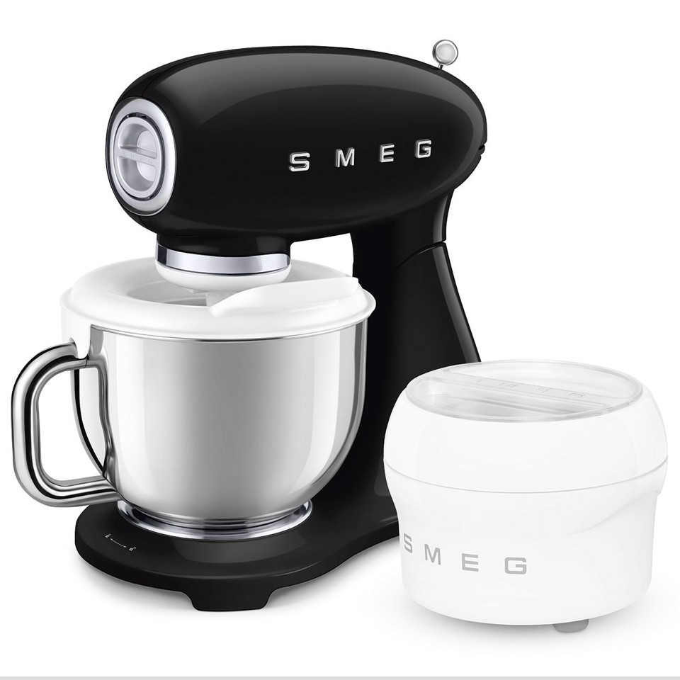 Smeg SMF05BLEU sbattitore Sbattitore con base 1000 W Nero