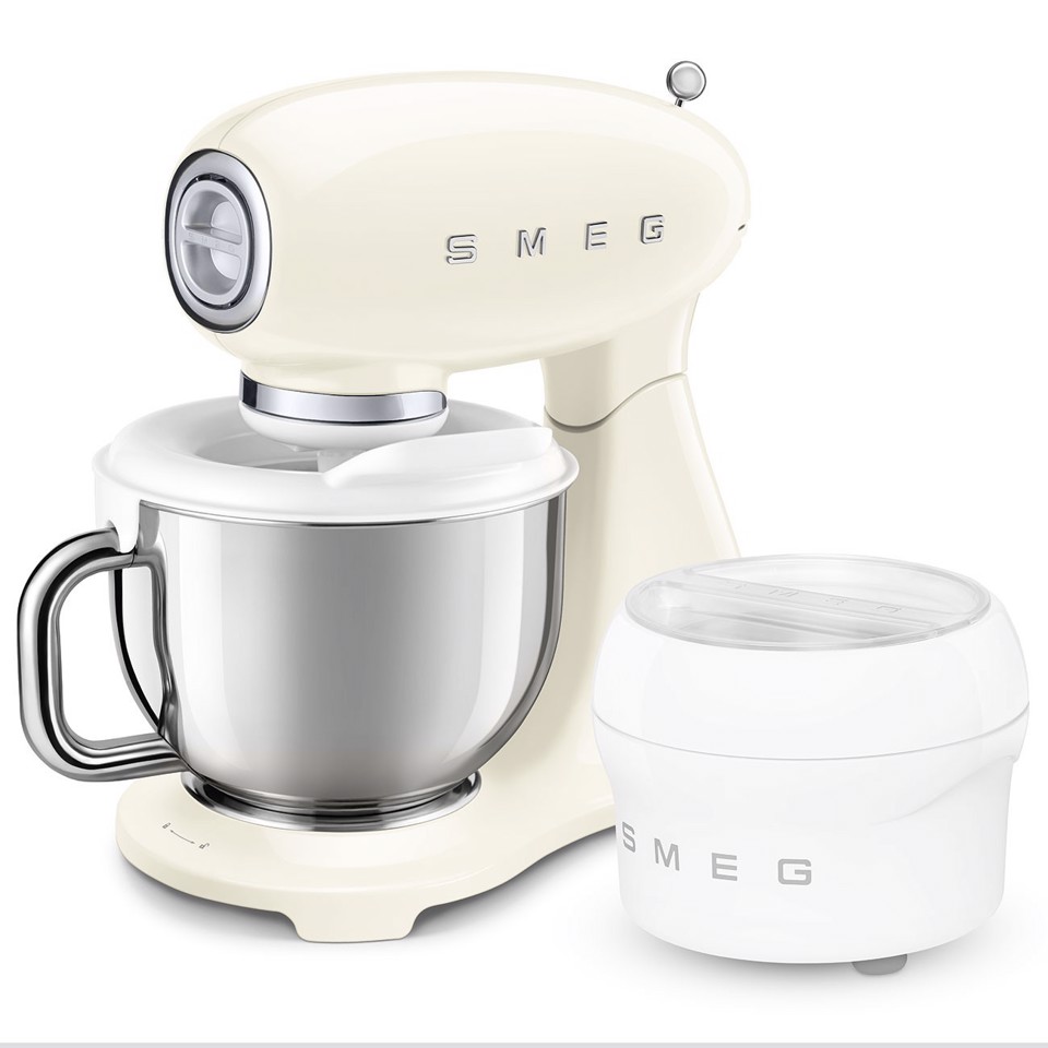 Smeg SMF05CREU sbattitore Sbattitore con base 1000 W Crema