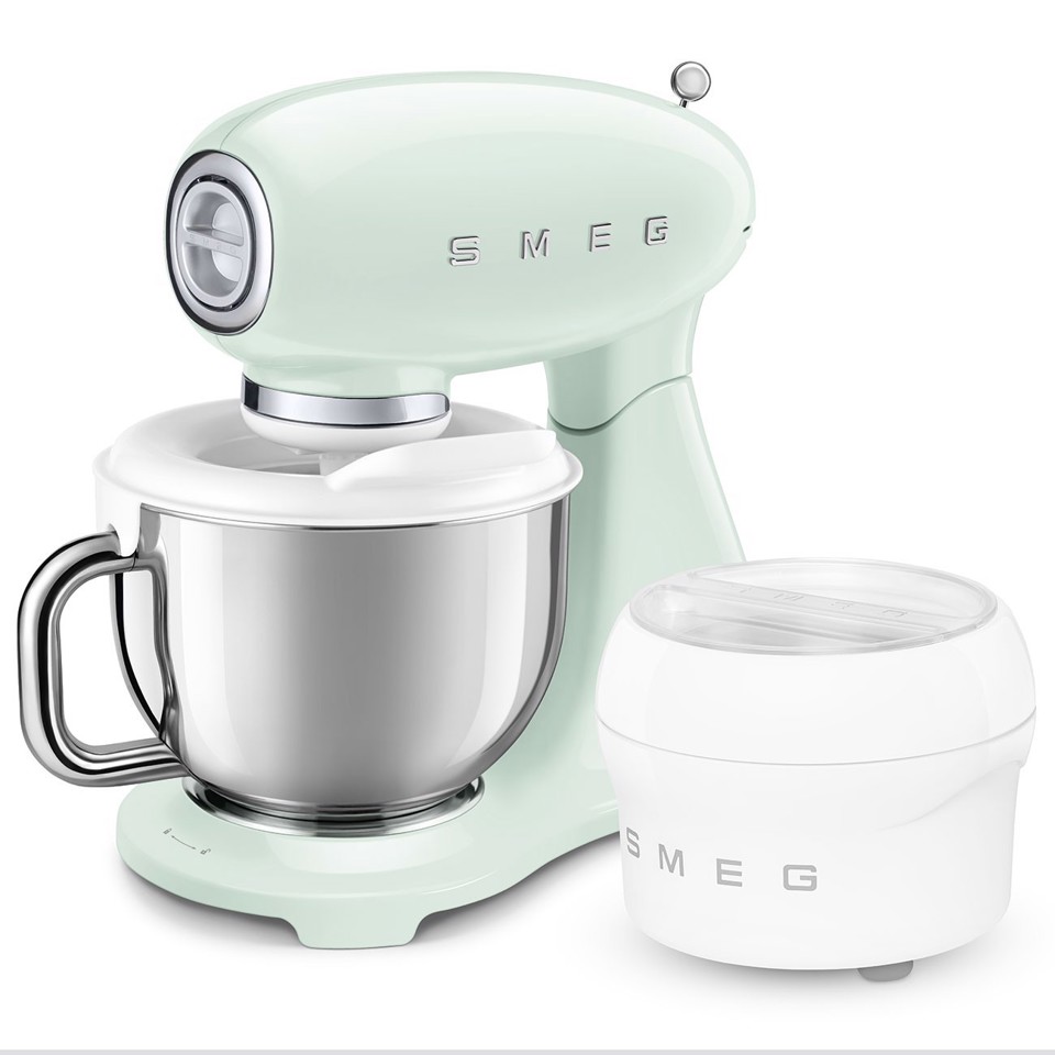 Smeg SMF05PGEU sbattitore Sbattitore con base 1000 W Verde