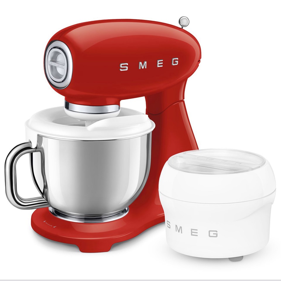 Smeg SMF05RDEU sbattitore Sbattitore con base 1000 W Rosso