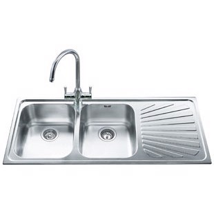 Smeg SP116D lavello Lavello ad incasso Rettangolare Acciaio inossidabile Made in Italy