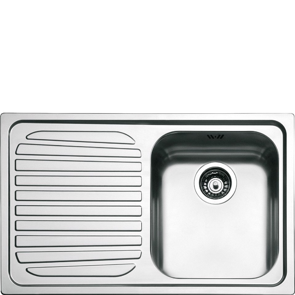 Smeg SP791S-2 lavello Lavello montato su piano Rettangolare Stainless steel Made in Italy