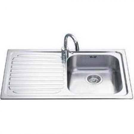 Smeg SP791S-2 lavello Lavello montato su piano Rettangolare Stainless steel Made in Italy