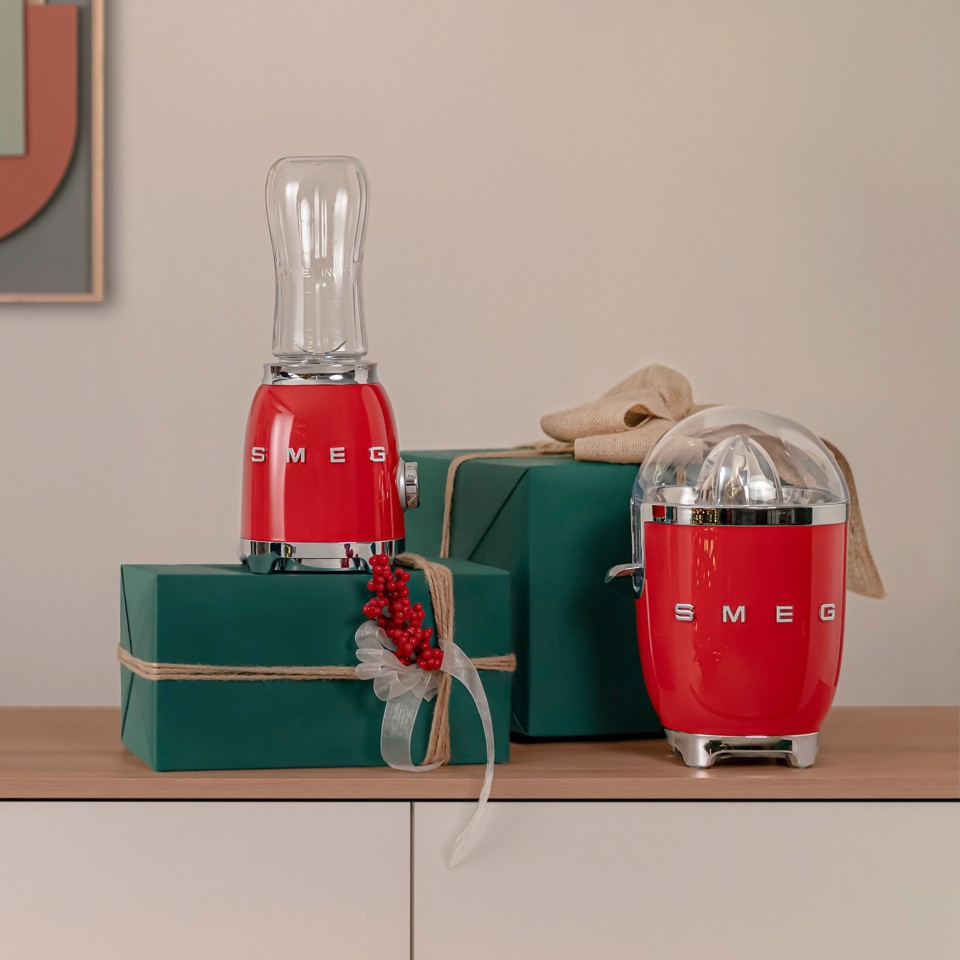 Smeg Spremiagrumi 50's Style – Rosso LUCIDO – CJF11RDEU